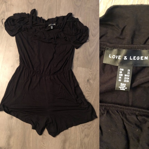Love & Legend Pants - Black 2XL Love & Legend Romper Love & Legend Pants - Black 2XL Love & Legend Romper
